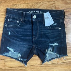American Eagle Ne(x)t Level Stretch Denim Midi Shorts *NWT*